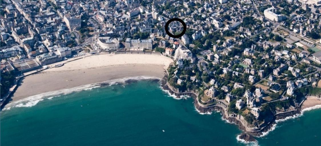 Dinard: Studio A 100 M De La Plage De L'Ecluse 외부 사진